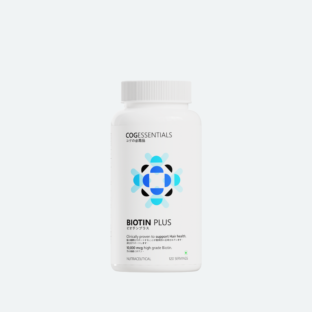 Biotin Plus 10,000 mcg - 120 servings