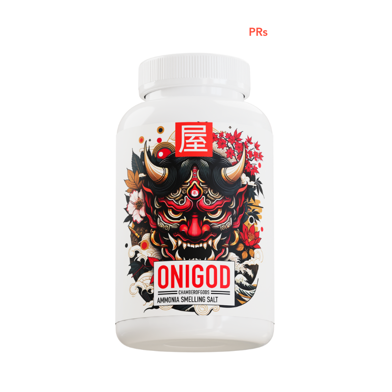 Onigod Smelling Salt for Powerlifting & Strength athletes | 4 Month Potency