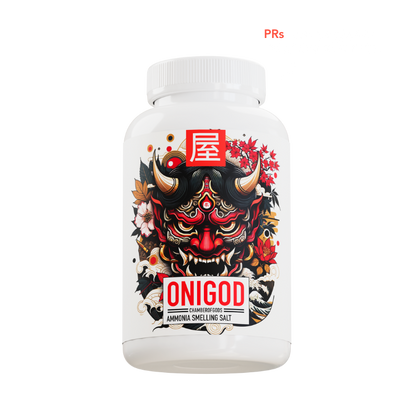 Onigod Smelling Salt for Powerlifting & Strength athletes | 4 Month Potency