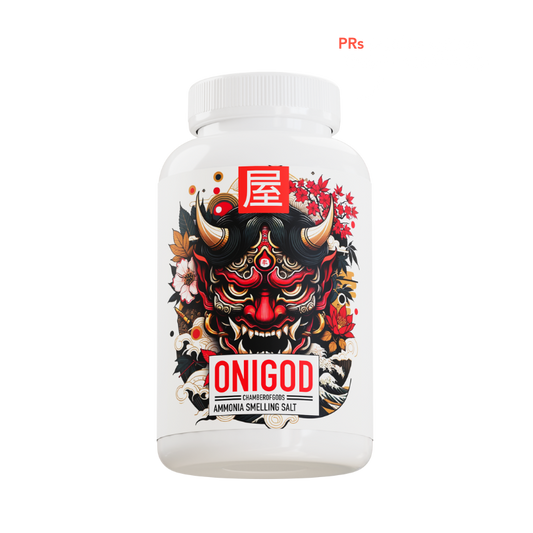 Onigod Smelling Salt for Powerlifting & Strength athletes | 4 Month Potency