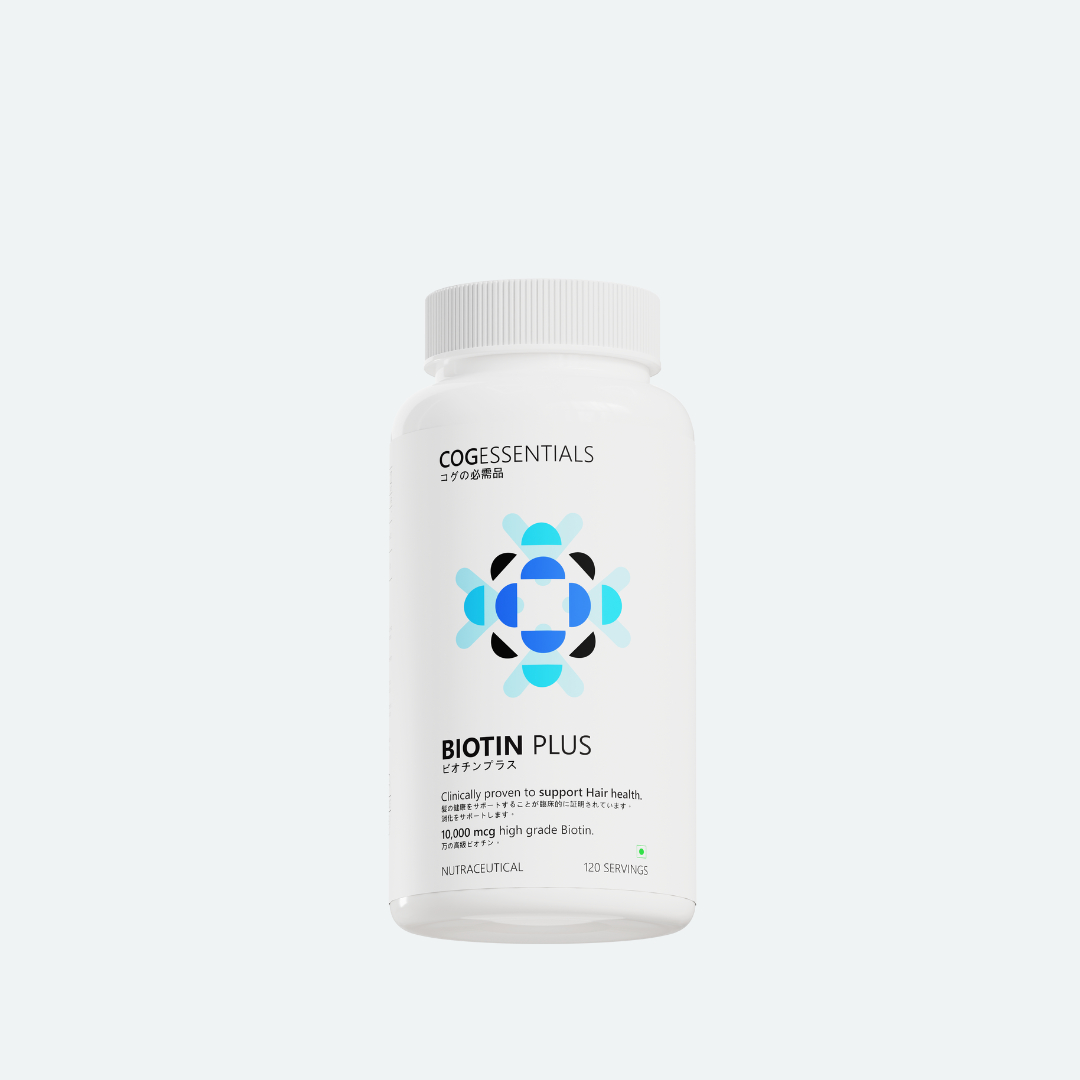 Biotin Plus 10,000 mcg - 120 servings