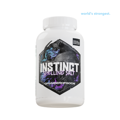 Instinct Smelling Salt for Powerlifting & Strength athletes |  4 Month Potency