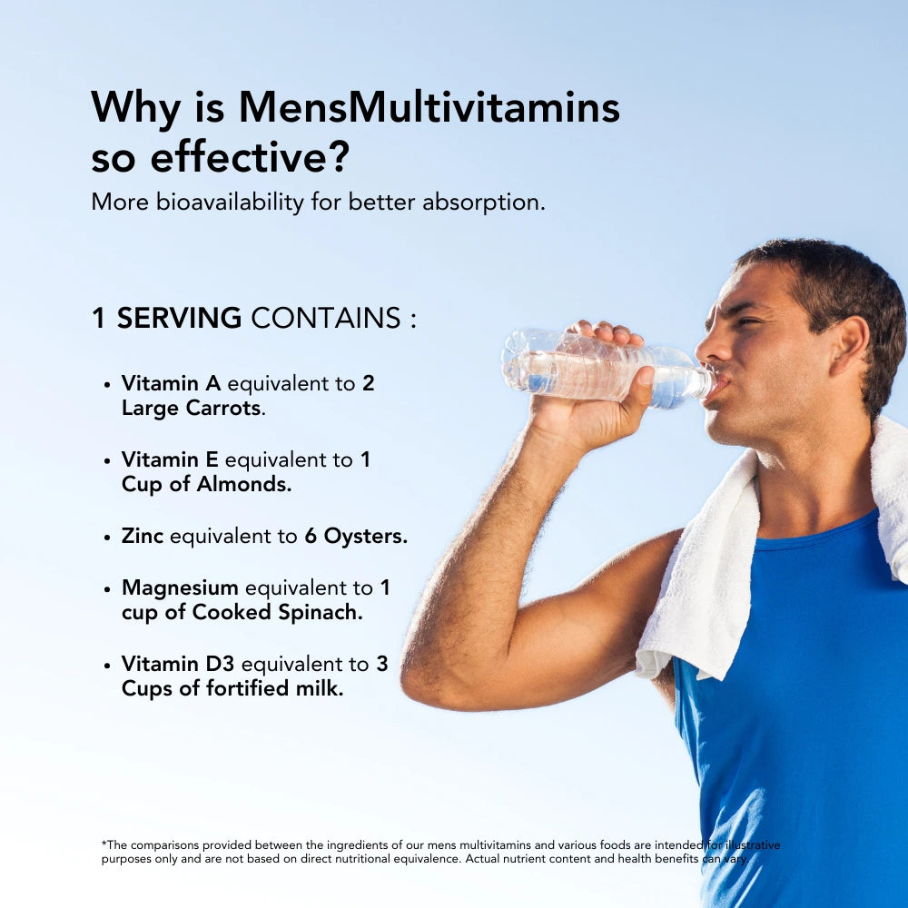 One serving contains vitamin A equivalent to 2 large carrots, vitamin E equal to 1 cup of almonds, zinc equal to 6 oysters, magnesium equal to 1 cup of cooked spinach, and vitamin D3 equal to 3 cups of fortified milk."