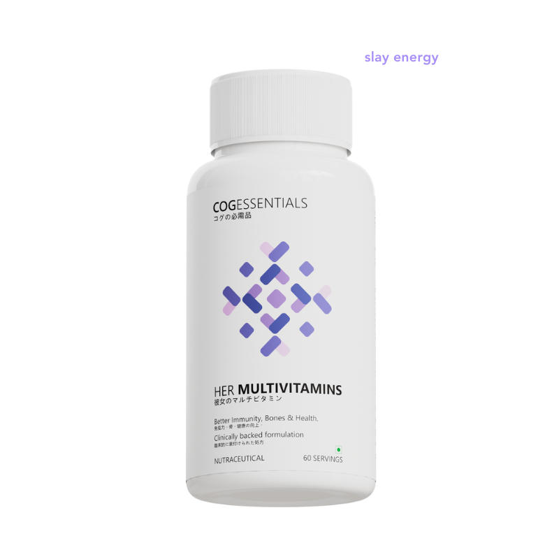 COGESSENTIALS Her Multivitamin: Comprehensive formula with Hyaluronic Acid