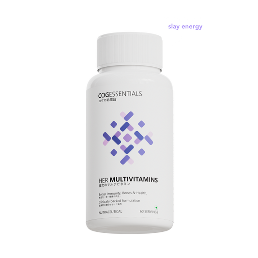 COGESSENTIALS Her Multivitamin: Comprehensive formula with Hyaluronic Acid