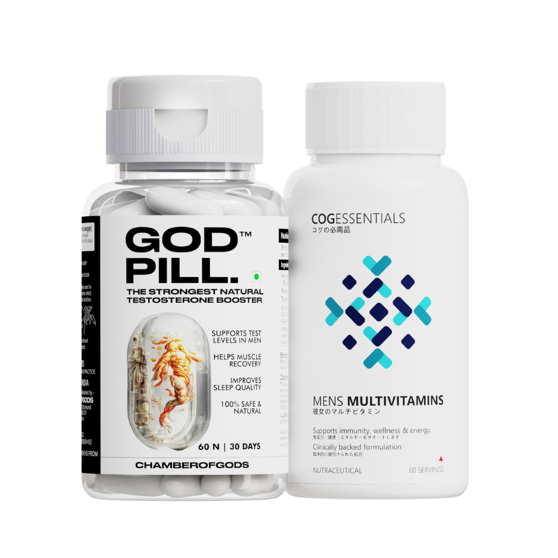 GODPILL + Men's Multivitamin | Total Men's Wellness Bundle