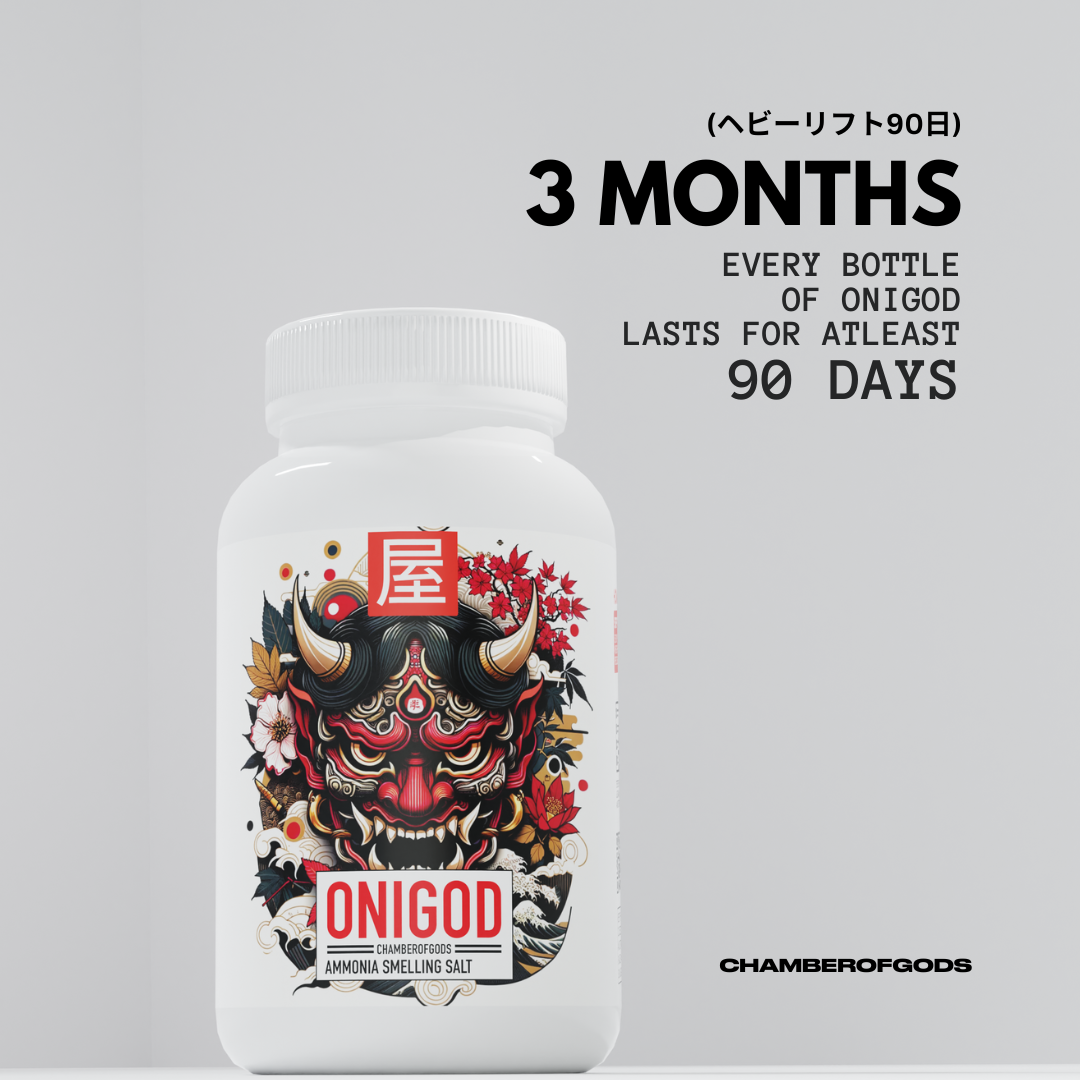 Onigod Smelling Salt | For Instant Focus & Alertness