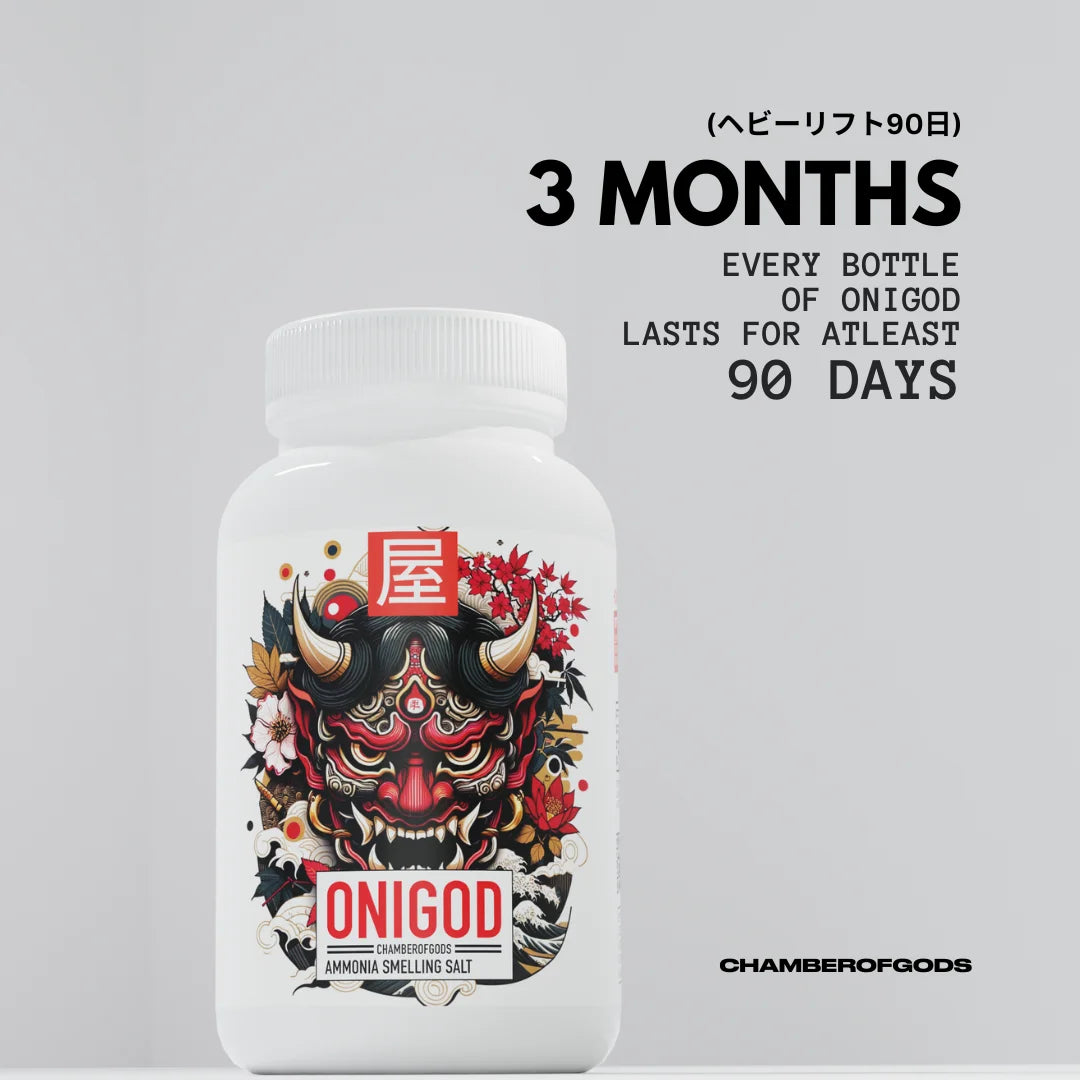 Every bottle of onigod lasts for atleast 90 days