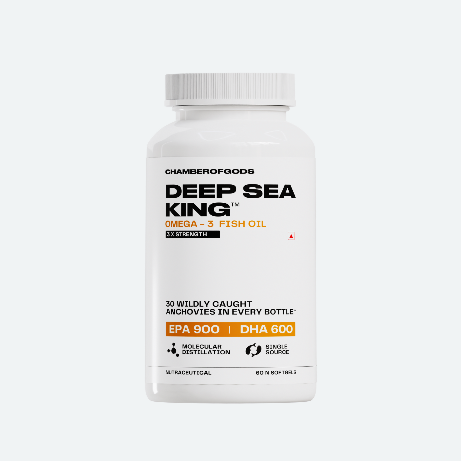 DeepSeaKing Triglyceride Omega 3 | 60 Softgels