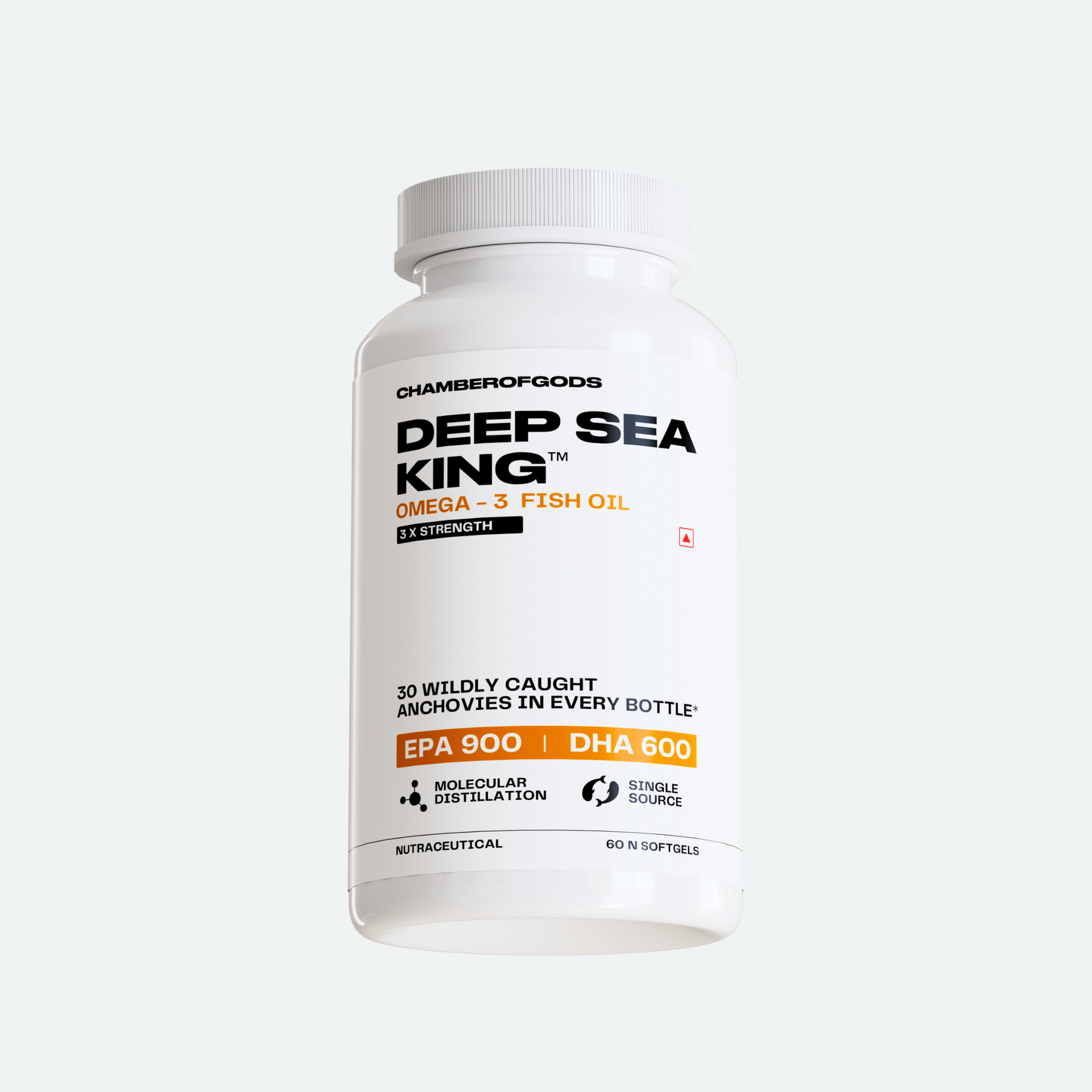 DeepSeaKing Triglyceride Omega 3 | 60 Softgels