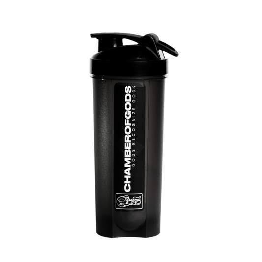 Chamberofgods gym shaker (650 ml) BPA free Plastic