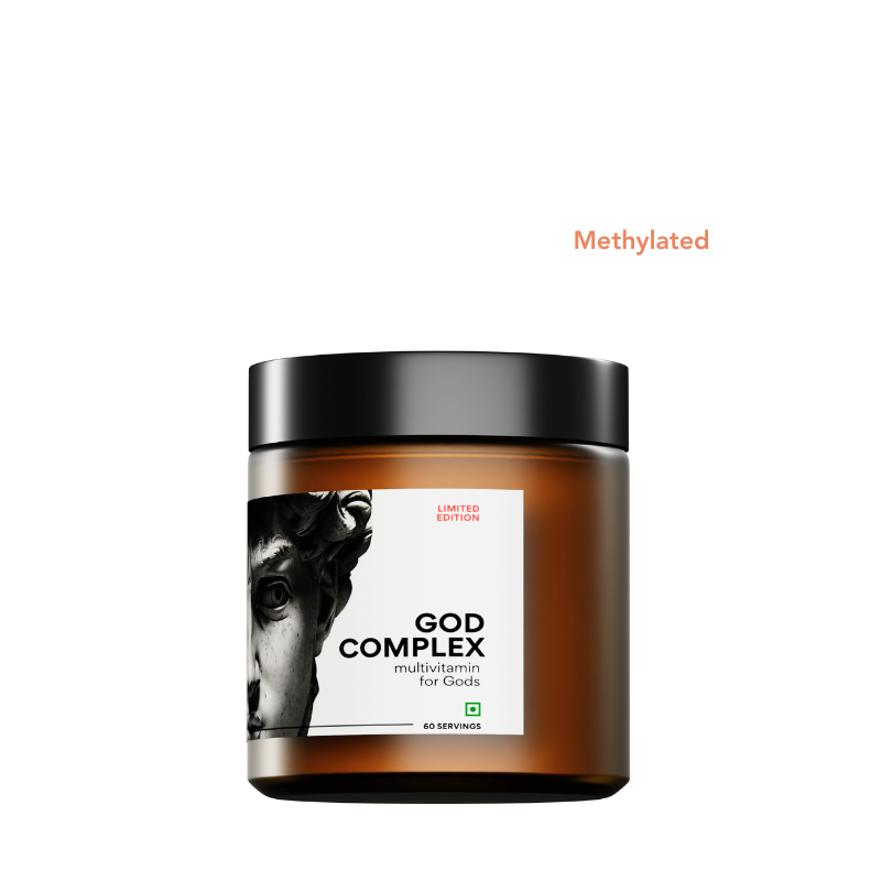 God-Complex Multivitamin for athletes | Methylated form | 60 servings