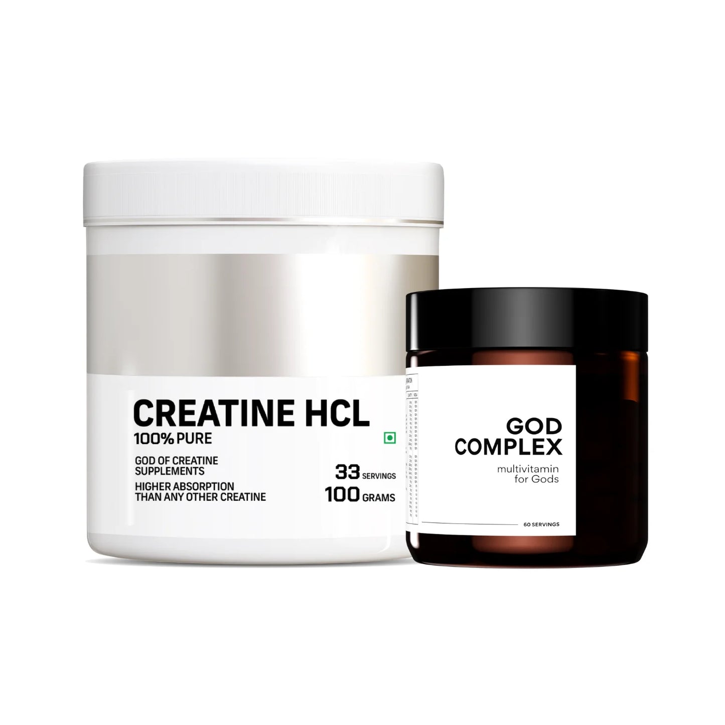 creatine hcl and god omplex mulivitamin by chamberofgod