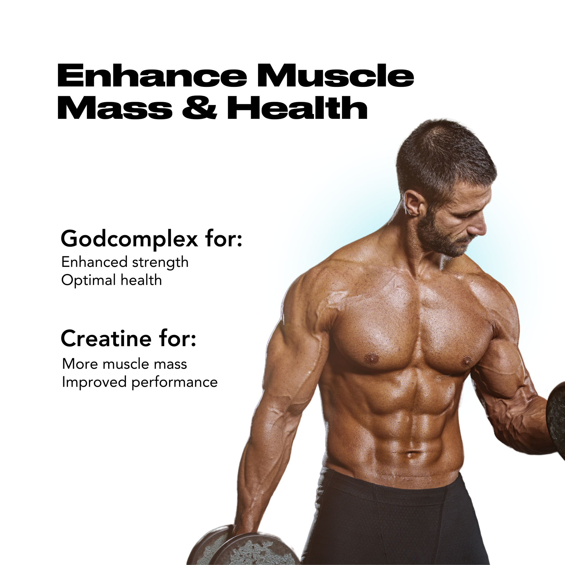 Creatine HCL + GodComplex - Athletic Bundle