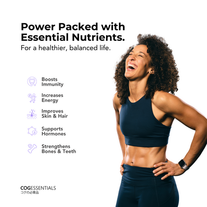 COGESSENTIALS Her Multivitamin: Comprehensive formula with Hyaluronic Acid