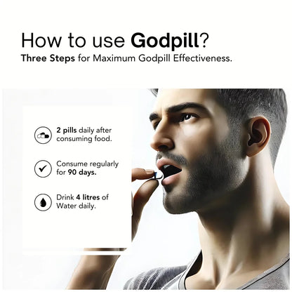 GODPILL + Men's Multivitamin | Total Men's Wellness Bundle