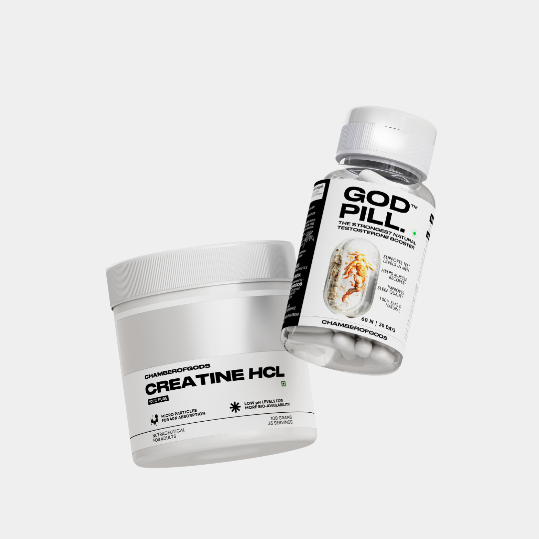 GODPILL + Creatine HCL | Power and Performance Combo