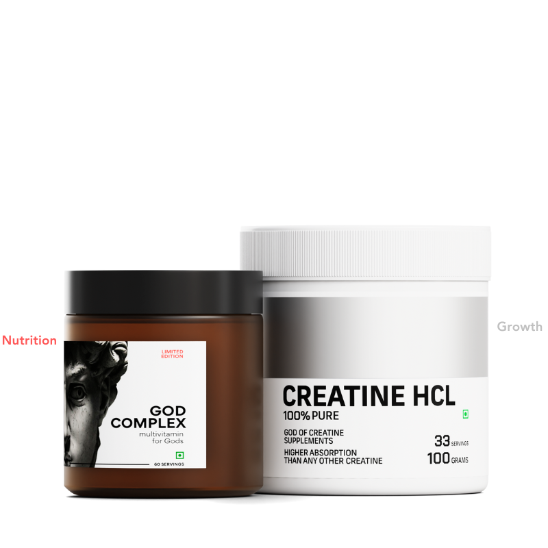 Creatine HCL + GodComplex - Athletic Bundle