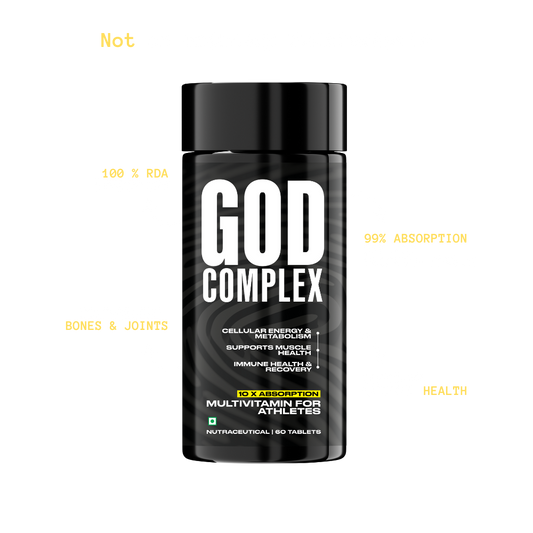 GOD COMPLEX | Advance multivitamin Complex with 99% Absorption